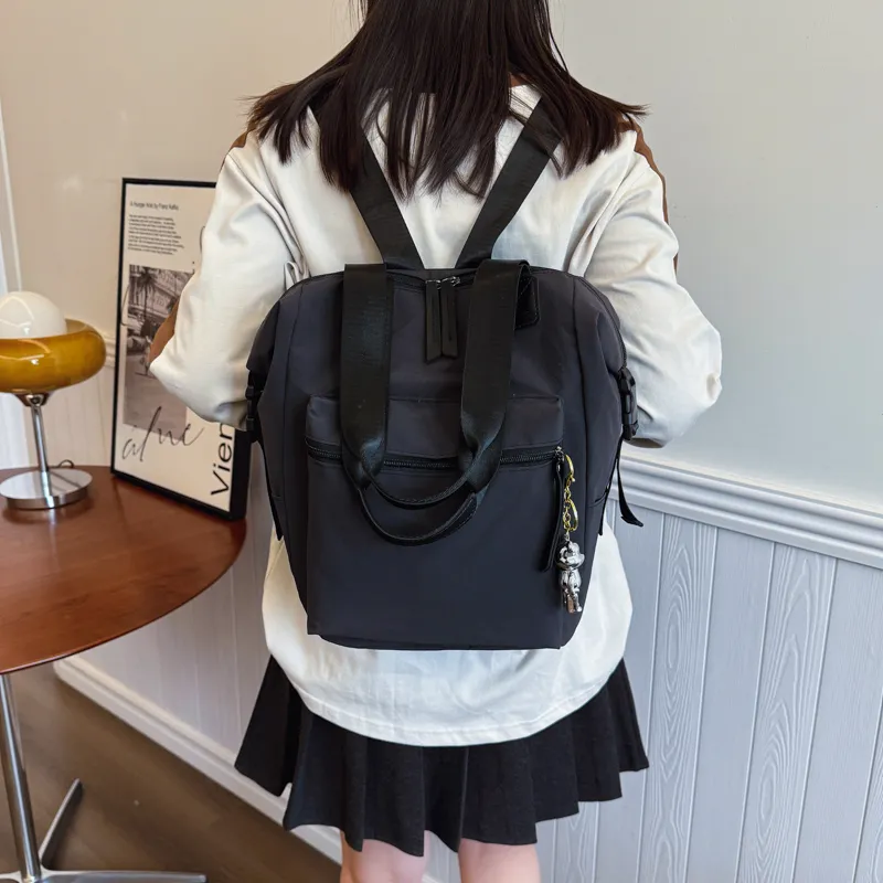 Yalu Canvas Backpack Regular Unisex Multicolor-20