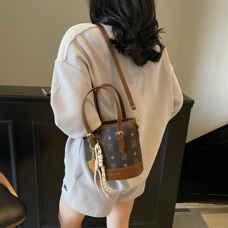Yalu PU Shoulder Bag, Crossbody Bag, Handbag Women's Black/Ecru/Pink/Brown/Coffee-30