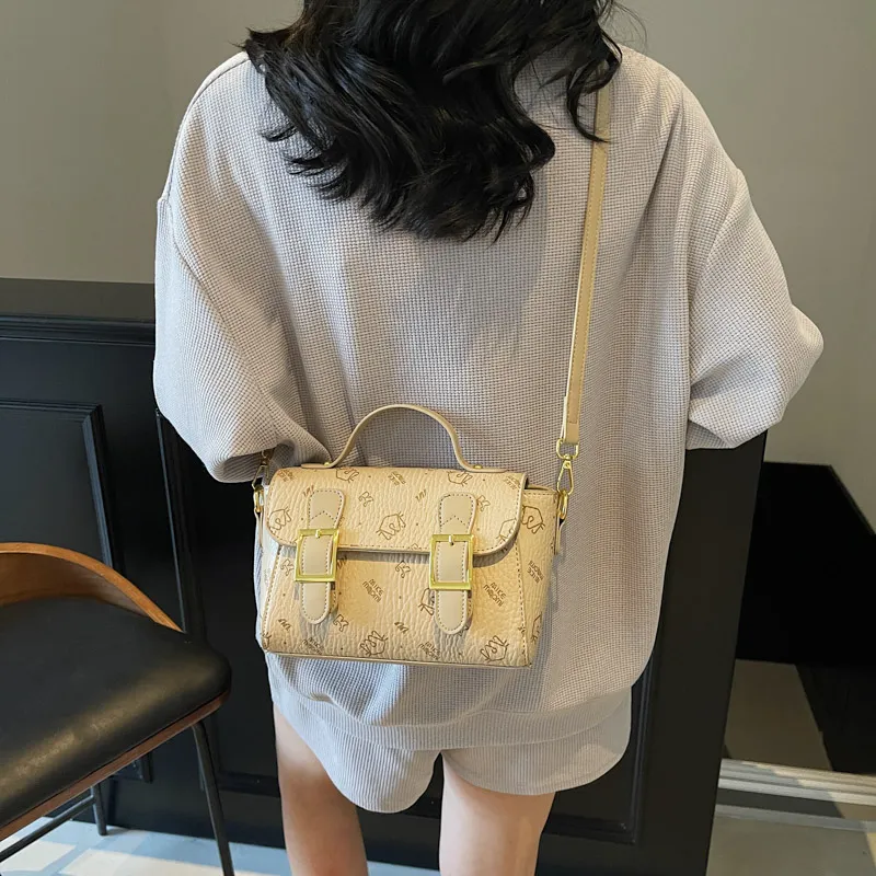 Yalu PU One Shoulder Handbag Women's Multicolor-18