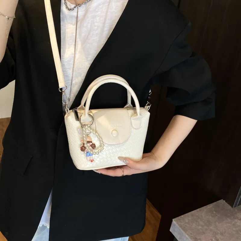 Yalu PU Handbag Regular Women's Light Blue/Yellow/Black/Silver/Ecru-32