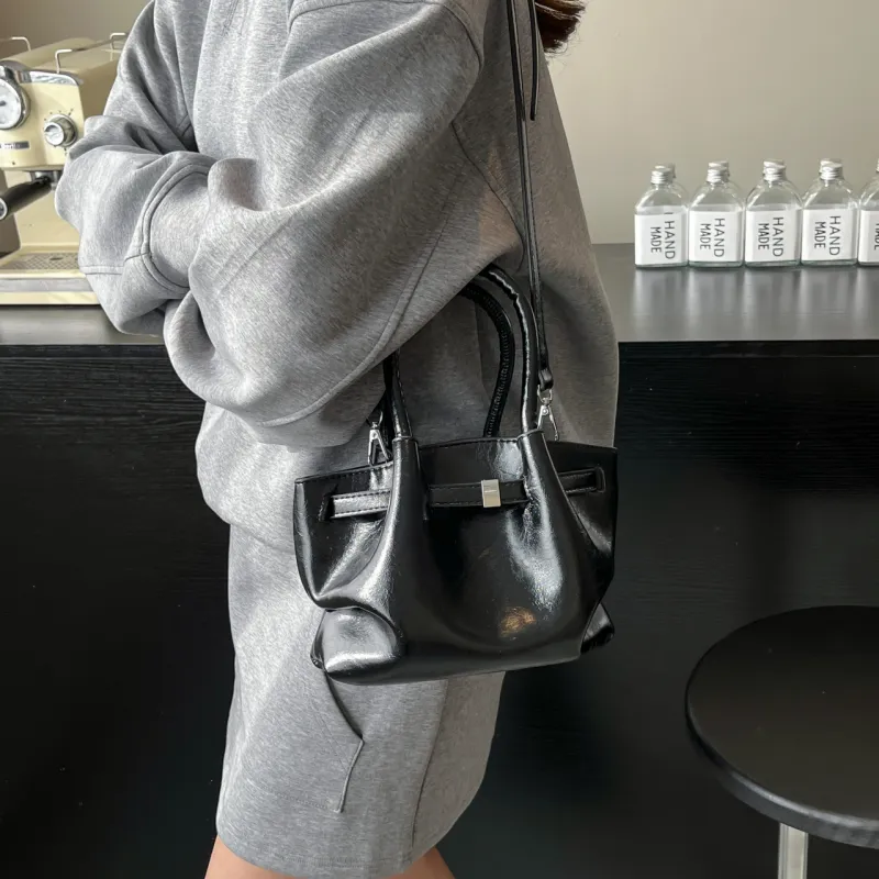 Yalu PU Shoulder Bag, Crossbody Bag, Handbag Women's Pink/White/Black-18