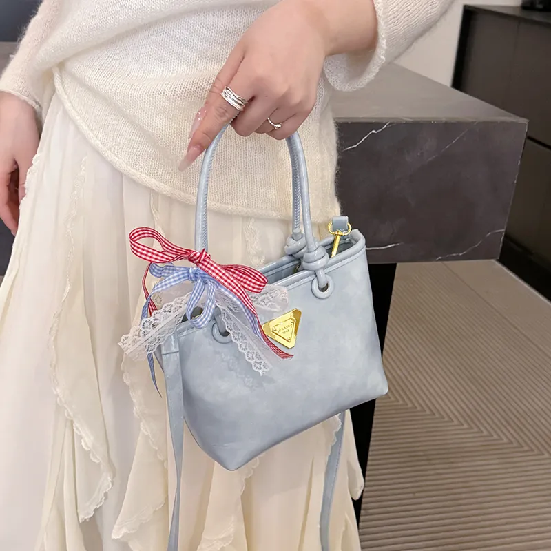 Yalu PU One Shoulder Handbag Women's Black/Blue/Ecru/Pink-13