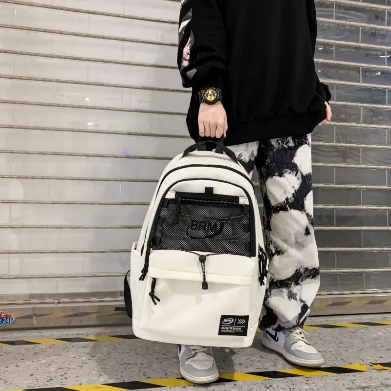 Yalu Oxford Backpack Unisex Multicolor-4
