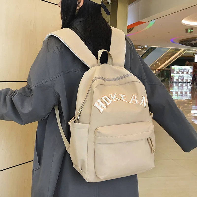 Yalu Nylon Backpack Unisex Multicolor-13
