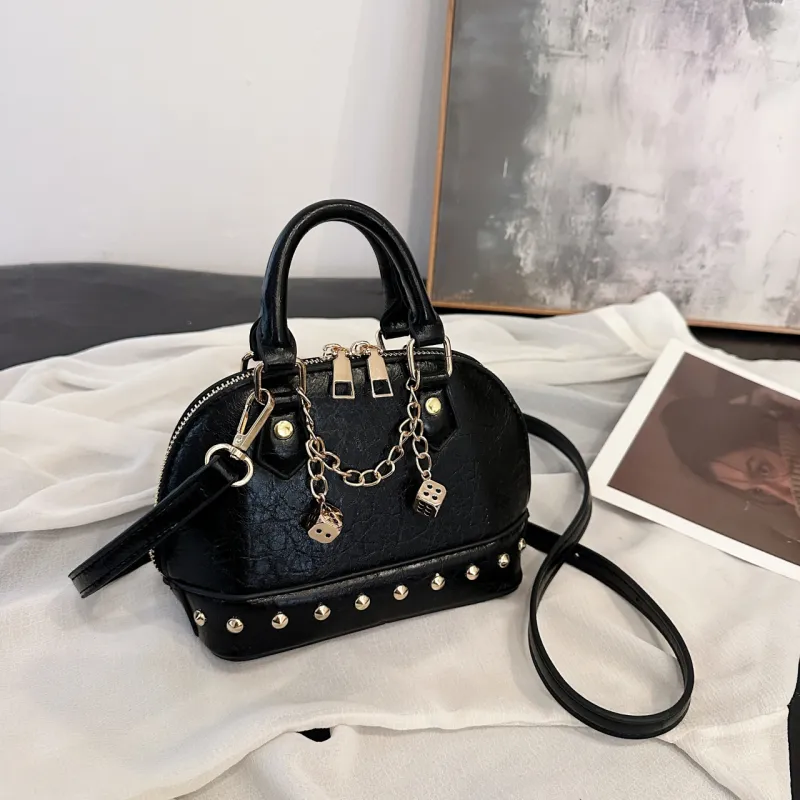 Yalu PU Shoulder Bag, Crossbody Bag, Handbag Women's Black/Red/Gold/Silver-3