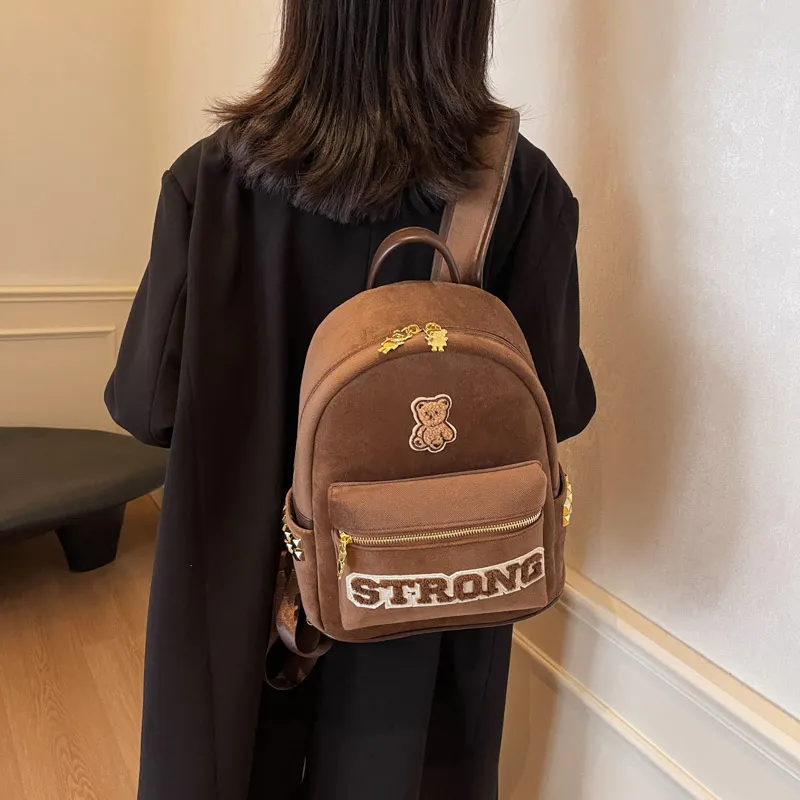 Yalu Canvas Backpack Women's Multicolor-9