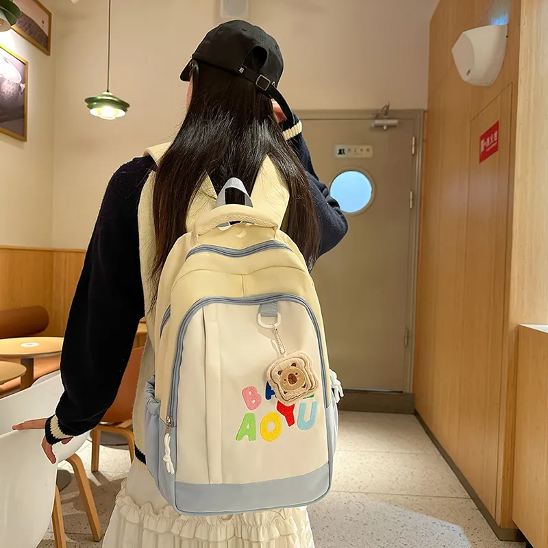 Yalu Nylon Backpack Women's Multicolor-18