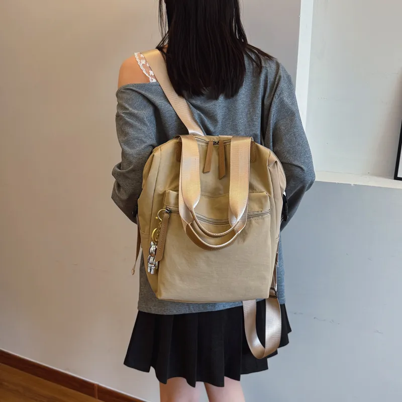 Yalu Canvas Backpack Regular Unisex Multicolor-11