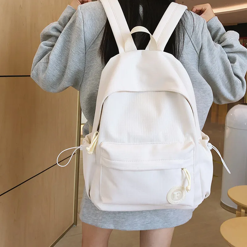 Yalu Nylon Backpack Unisex Multicolor-9