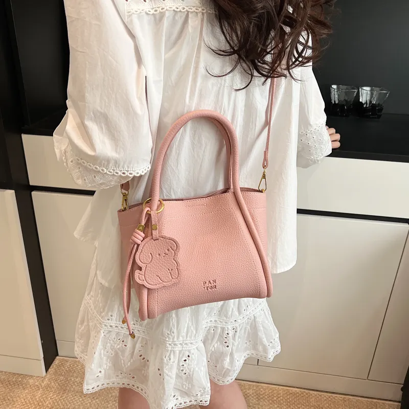 Yalu PU Shoulder Bag, Crossbody Bag, Handbag Women's White/Brown/Blue/Pink/Black-27