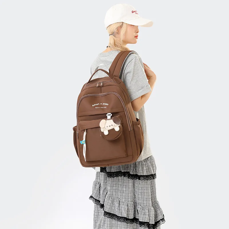 Yalu Polyester Backpack Unisex Multicolor-31