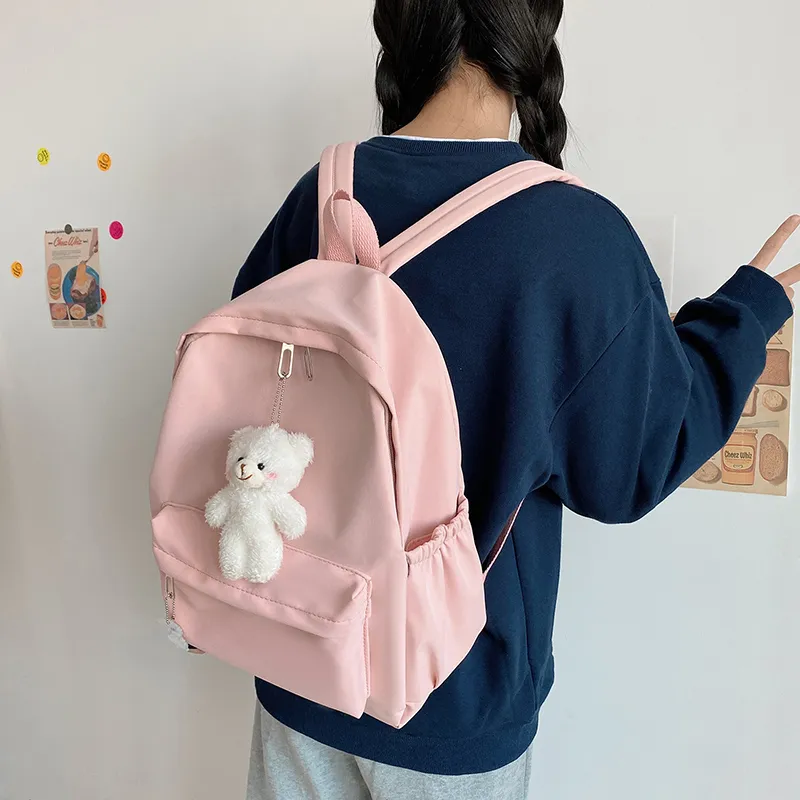 Yalu Nylon Backpack Women's Multicolor-2
