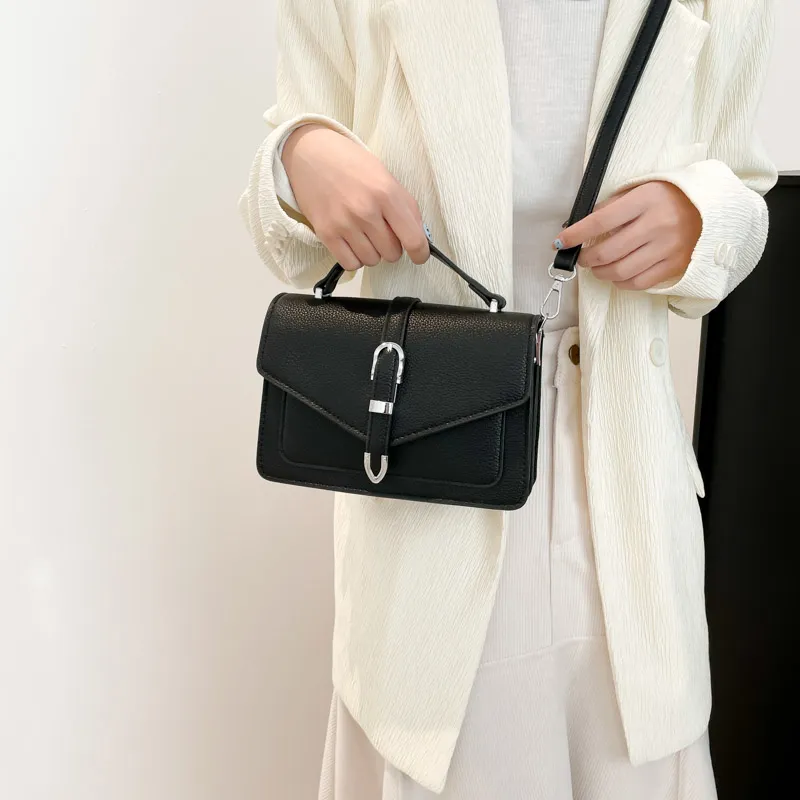 Yalu PU Handbag, Shoulder Bag, Crossbody Bag Regular Women's Black/White/Brown/Red/Khaki-4
