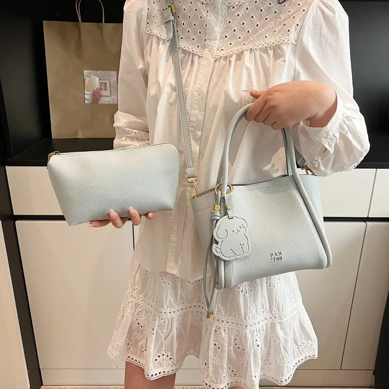 Yalu PU Shoulder Bag, Crossbody Bag, Handbag Women's White/Brown/Blue/Pink/Black-20