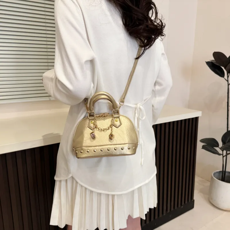 Yalu PU Shoulder Bag, Crossbody Bag, Handbag Women's Black/Red/Gold/Silver-18