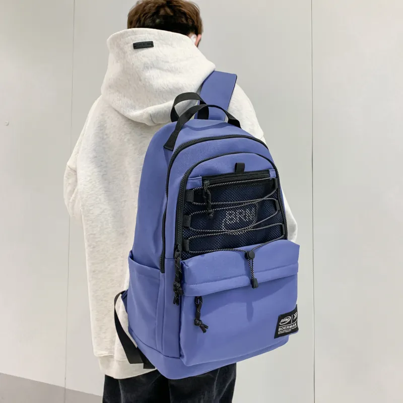 Yalu Oxford Backpack Unisex Multicolor-17
