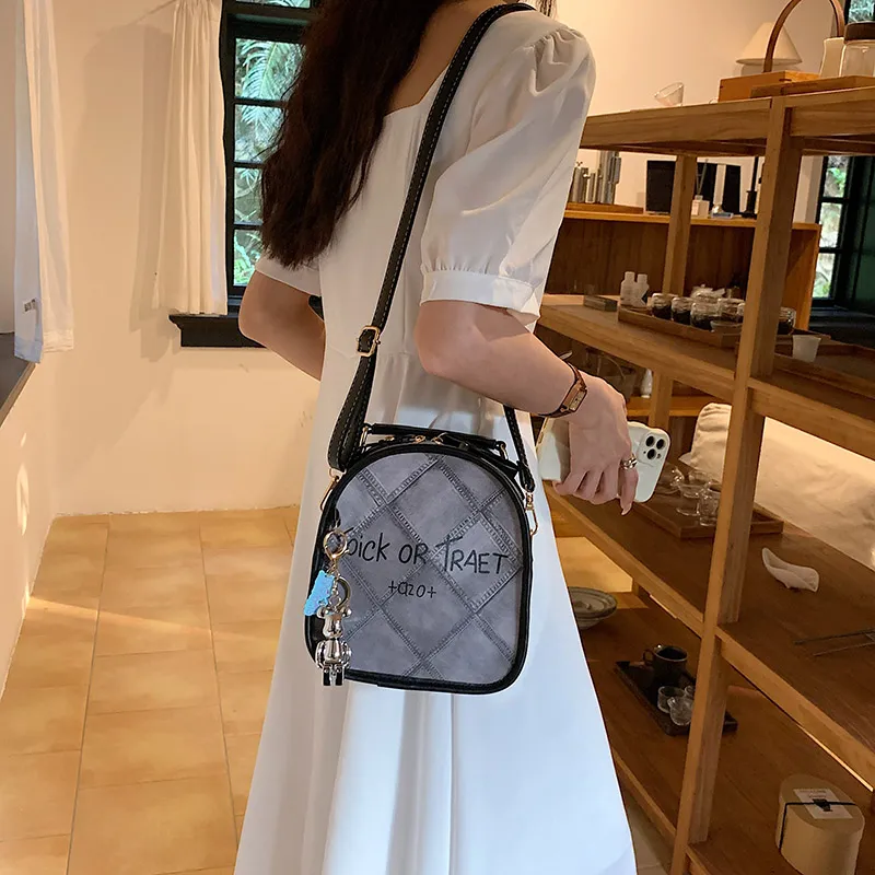 Yalu PU Backpack Women's Black/Blue-3