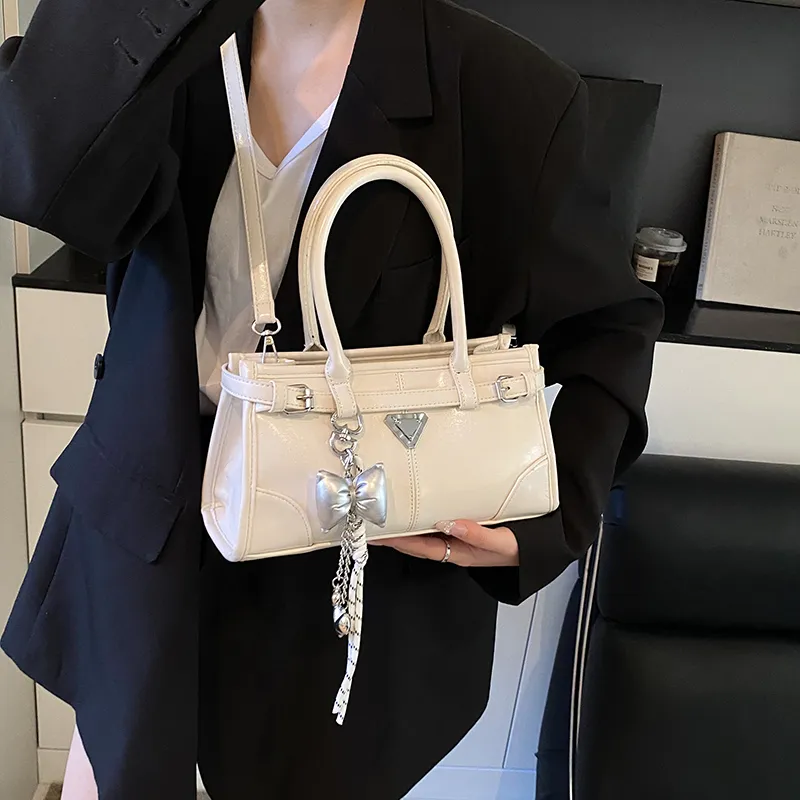 Yalu PU Crossbody Handbag Women's White/Silver/Pink/Blue/Black-2