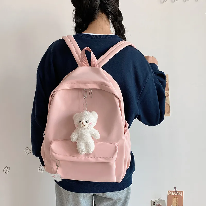 Yalu Nylon Backpack Women's Multicolor-4