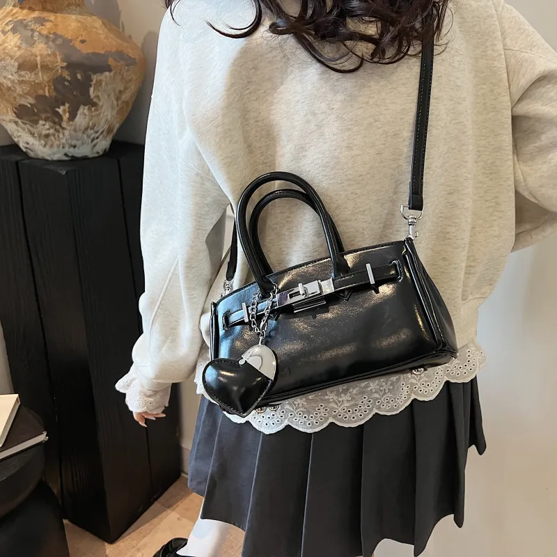 Yalu PU Handbag, Shoulder Bag, Crossbody Bag Women's White/Blue/Pink/Black-27