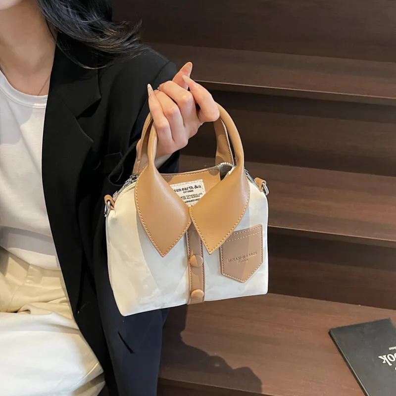 Yalu PU Handbag, Shoulder Bag, Crossbody Bag Regular Women's Black/Ecru/Pink/Silver/White Khaki-32