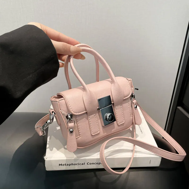 Yalu PU Handbag, Shoulder Bag, Crossbody Bag Regular Women's Black/White/Pink/Red/Brown-20