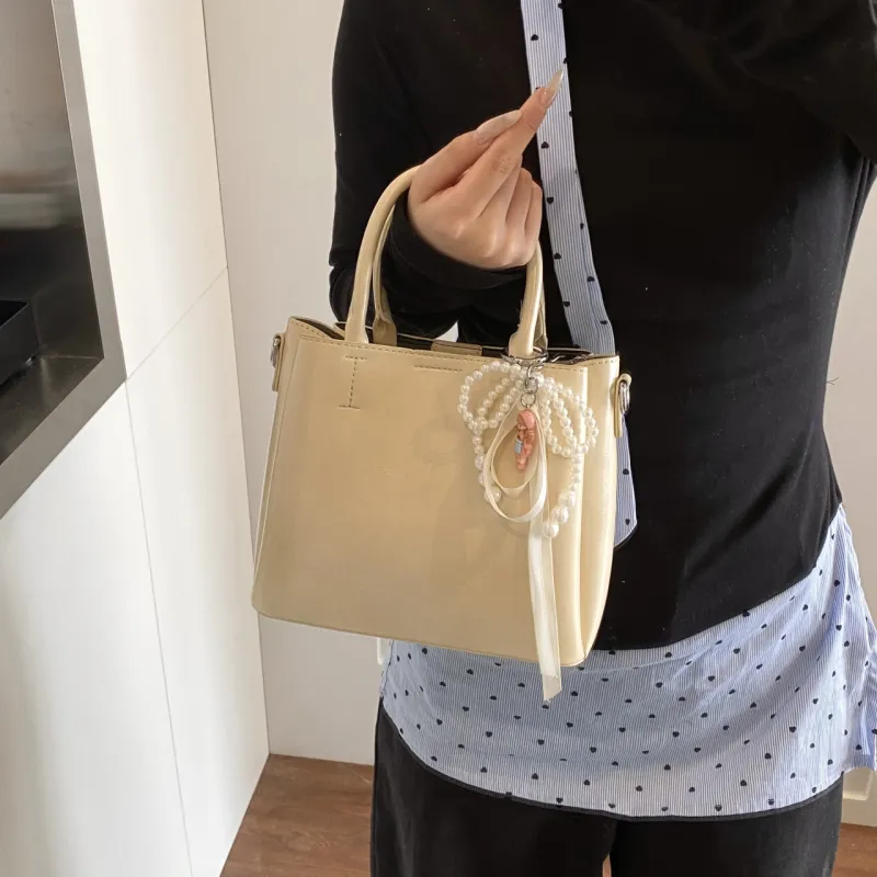 Yalu PU Shoulder Bag, Crossbody Bag, Handbag Women's Yellow/Black/Pink/Blue/White-2