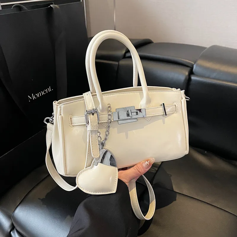 Yalu PU Handbag, Shoulder Bag, Crossbody Bag Women's White/Blue/Pink/Black-6
