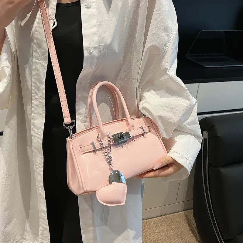 Yalu PU Handbag, Shoulder Bag, Crossbody Bag Women's White/Blue/Pink/Black-18