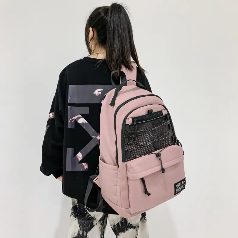 Yalu Oxford Backpack Unisex Multicolor-26