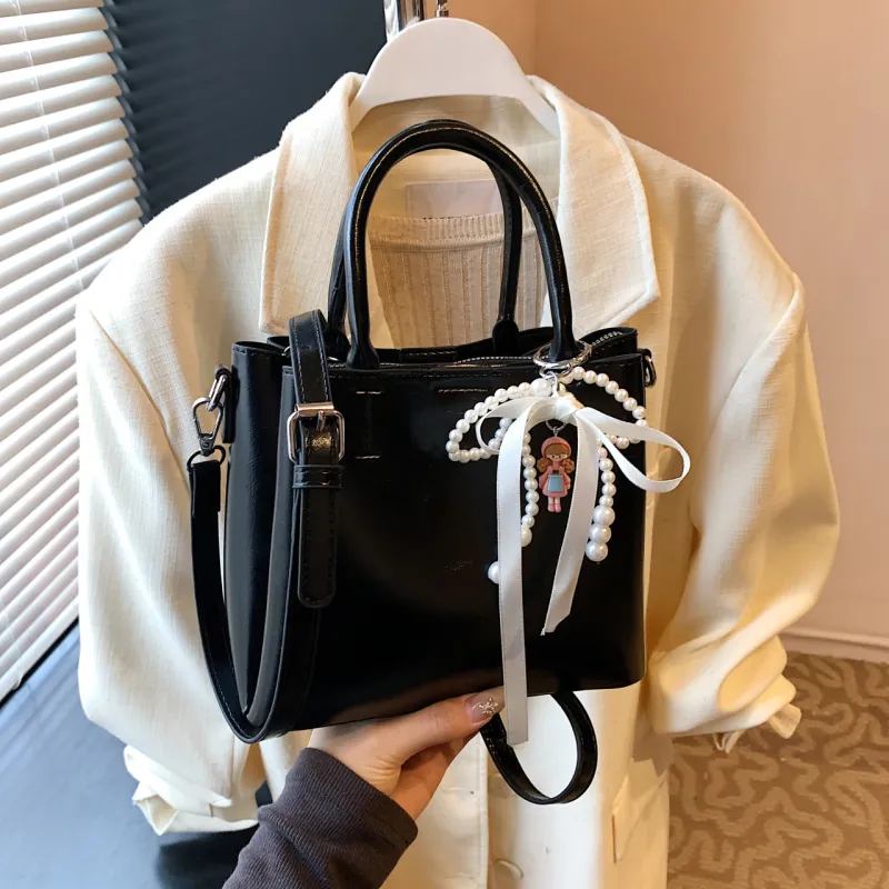 Yalu PU Shoulder Bag, Crossbody Bag, Handbag Women's Yellow/Black/Pink/Blue/White-13