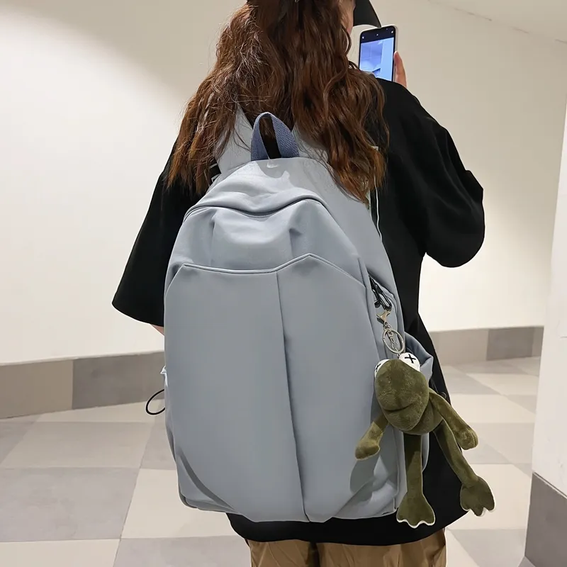 Yalu Nylon Backpack Unisex Multicolor-11