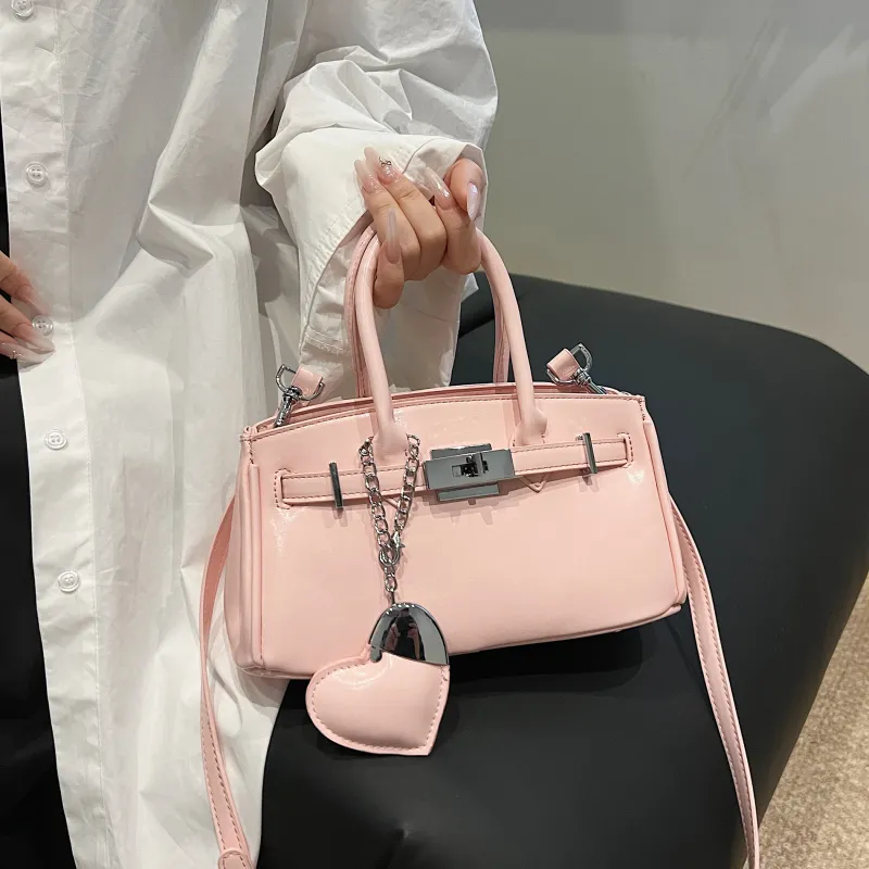 Yalu PU Handbag, Shoulder Bag, Crossbody Bag Women's White/Blue/Pink/Black-16