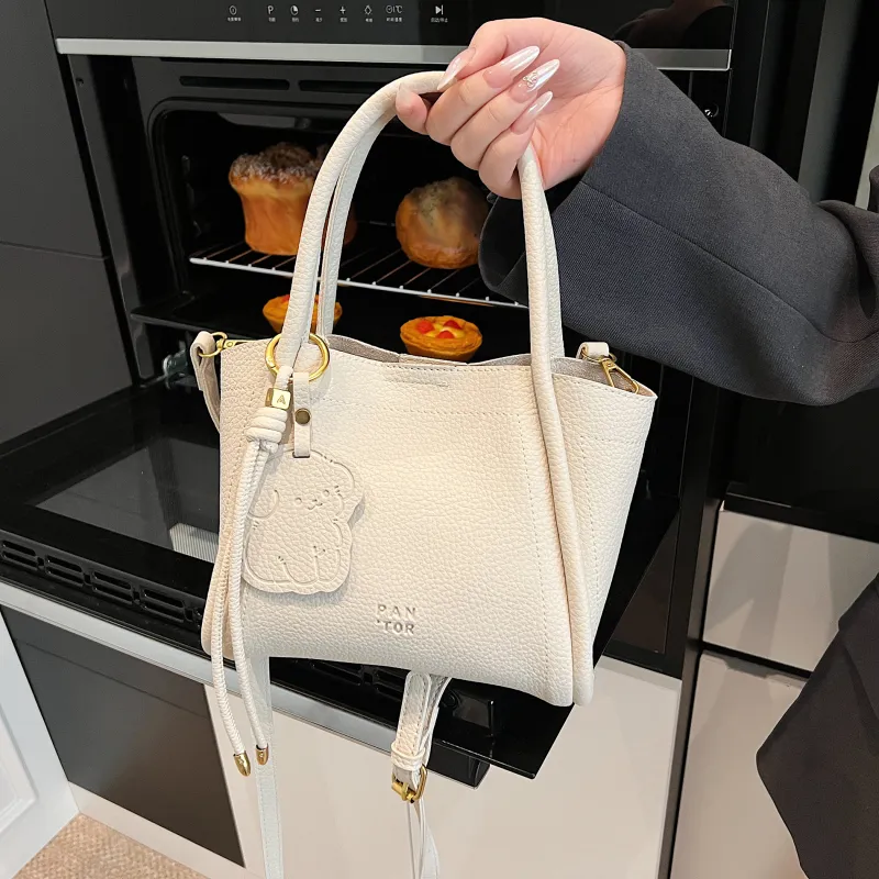 Yalu PU Shoulder Bag, Crossbody Bag, Handbag Women's White/Brown/Blue/Pink/Black-2