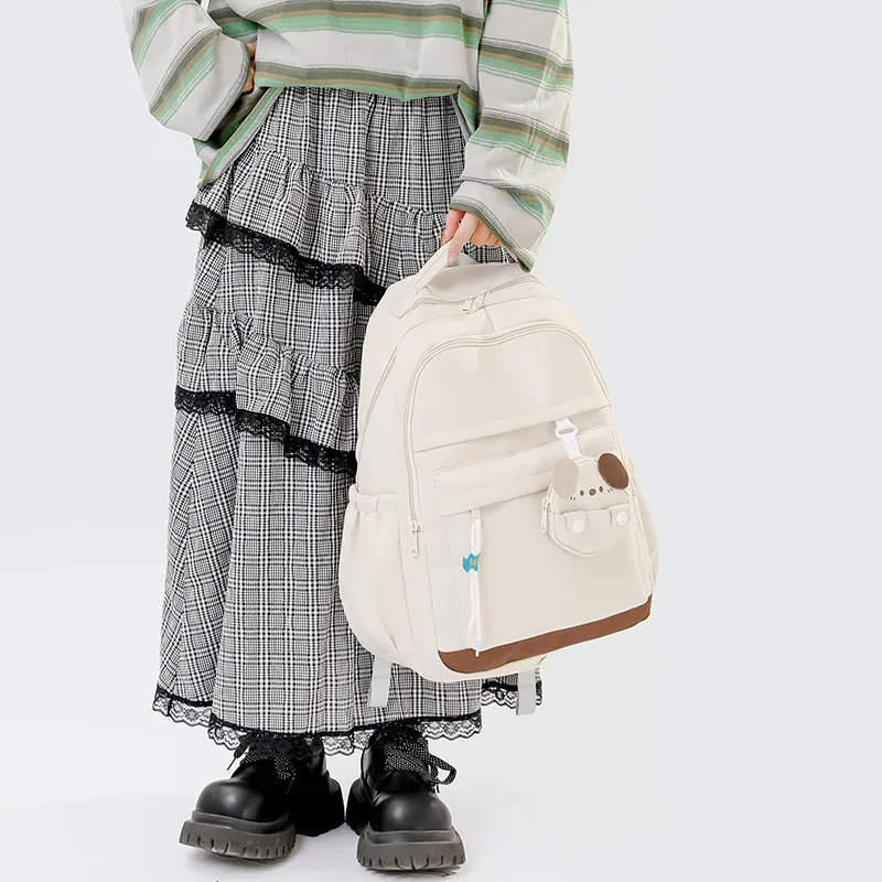 Yalu Polyester Backpack Unisex Multicolor-5