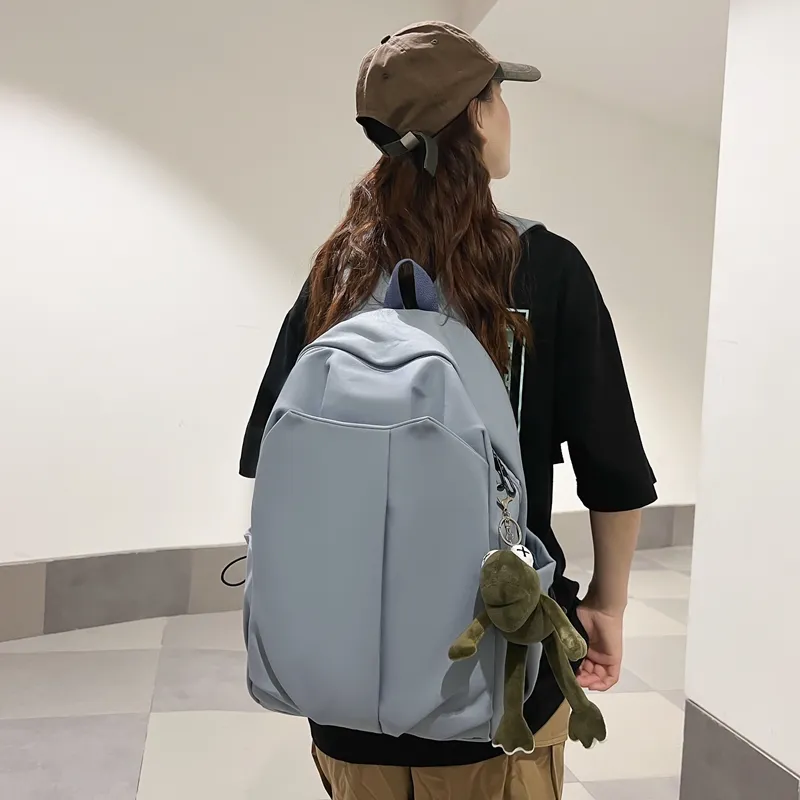 Yalu Nylon Backpack Unisex Multicolor-10