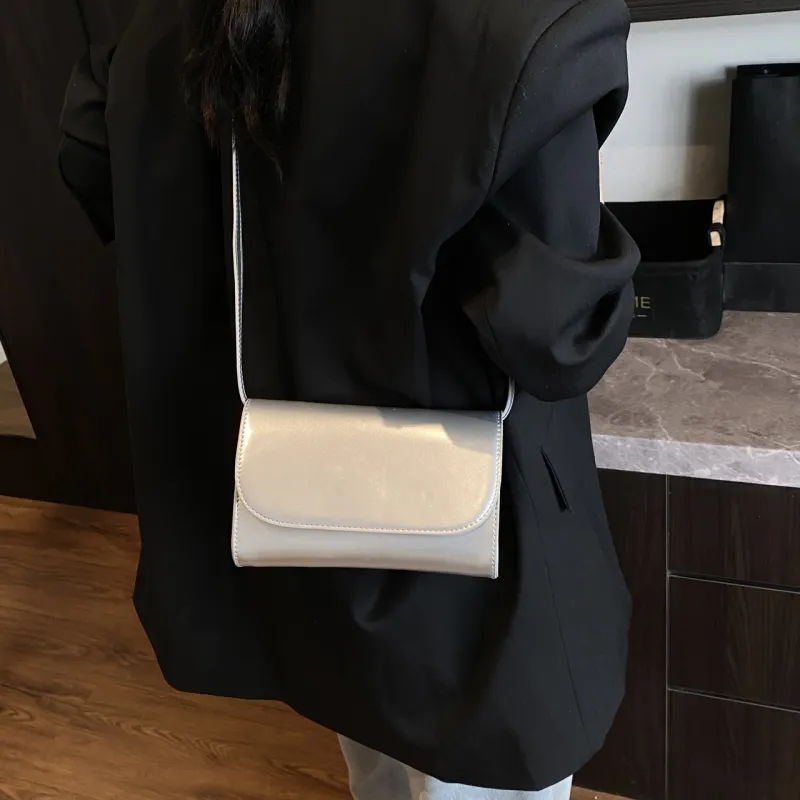 Yalu PU Handbag Women's Silver/Black/Red/Pink/White-3