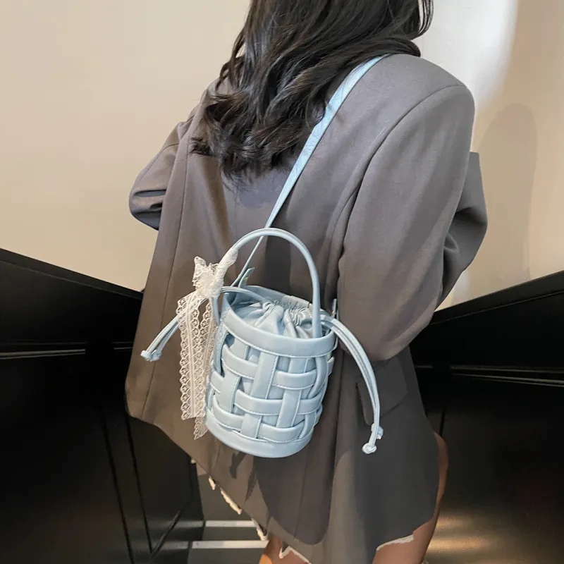 Yalu PU Shoulder Bag, Crossbody Bag, Handbag Regular Women's Black/Ecru/Blue/Silver/Pink-18