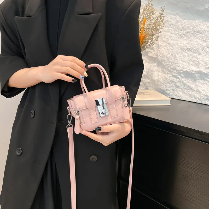 Yalu PU Handbag, Shoulder Bag, Crossbody Bag Regular Women's Black/White/Pink/Red/Brown-16