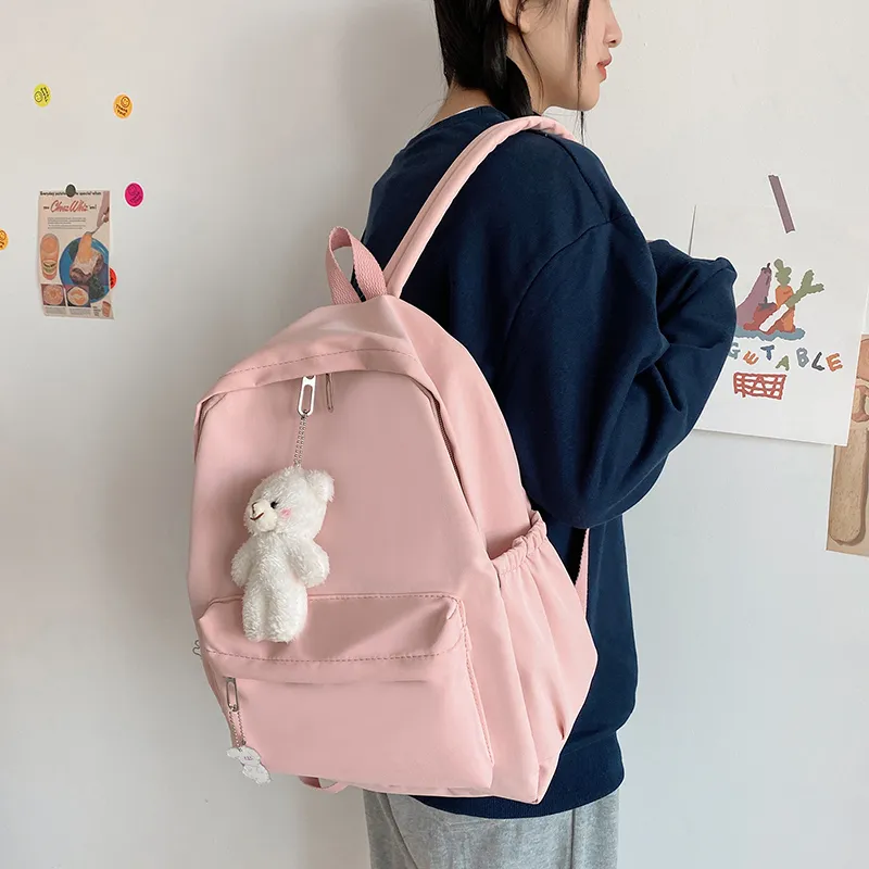 Yalu Nylon Backpack Women's Multicolor-5