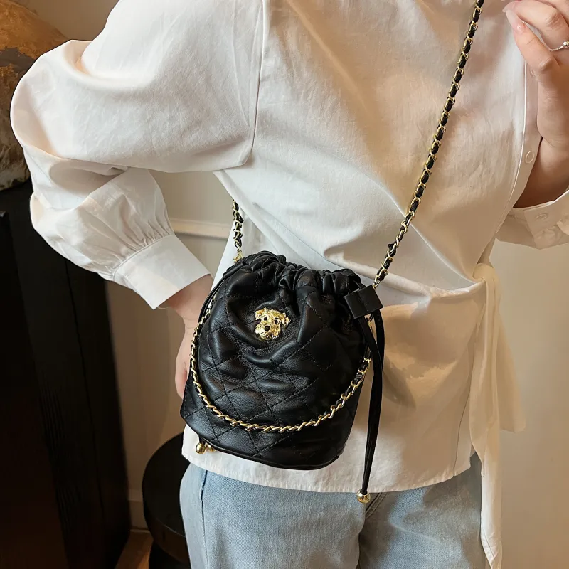 Yalu PU Shoulder Bag, Crossbody Bag, Handbag Women's White/Pink/Black-17