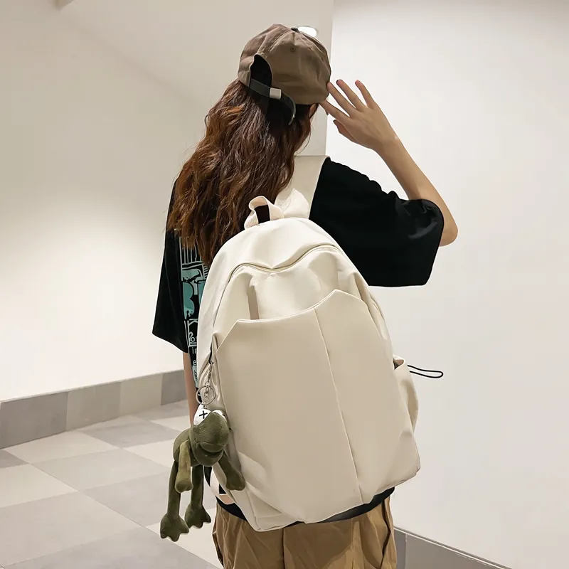 Yalu Nylon Backpack Unisex Multicolor-15
