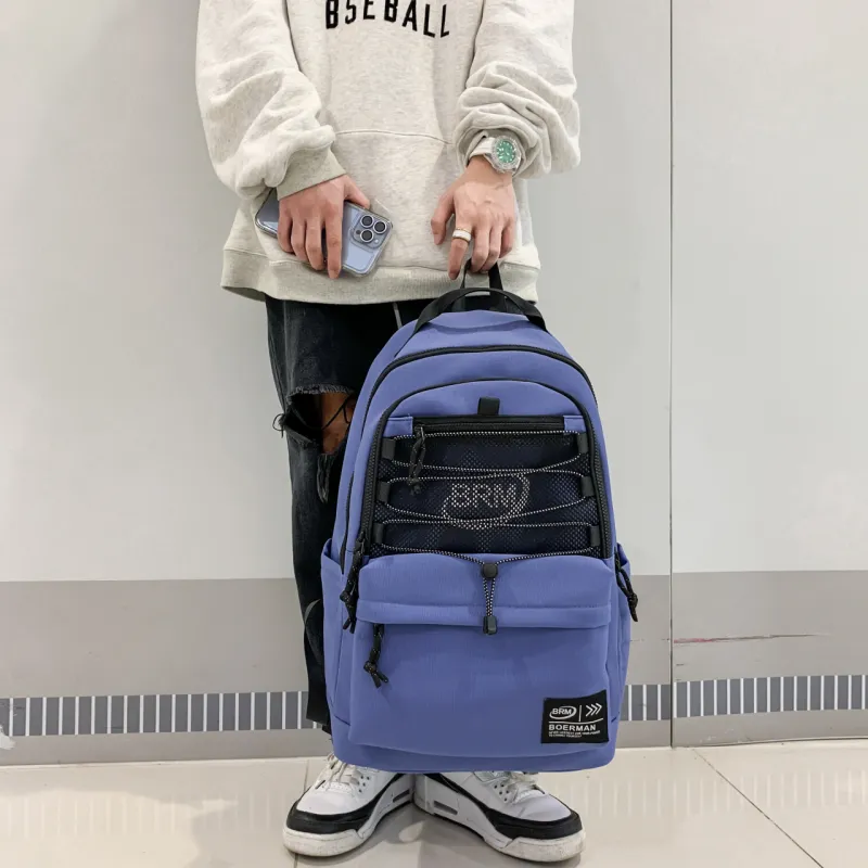 Yalu Oxford Backpack Unisex Multicolor-19