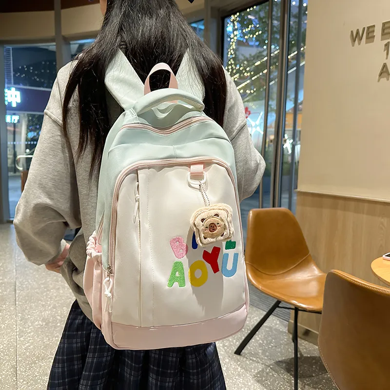Yalu Nylon Backpack Women's Multicolor-12