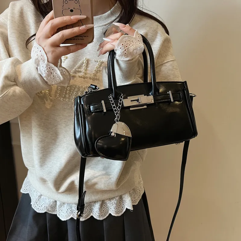 Yalu PU Handbag, Shoulder Bag, Crossbody Bag Women's White/Blue/Pink/Black-24