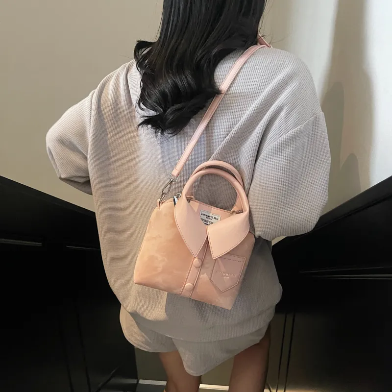 Yalu PU Handbag, Shoulder Bag, Crossbody Bag Regular Women's Black/Ecru/Pink/Silver/White Khaki-19