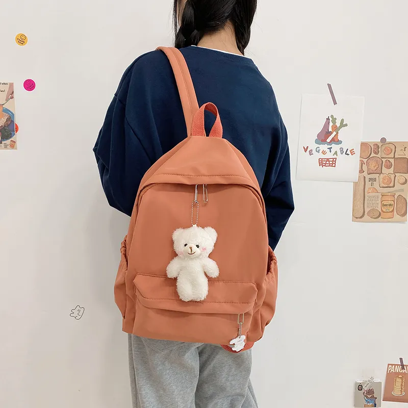 Yalu Nylon Backpack Women's Multicolor-17
