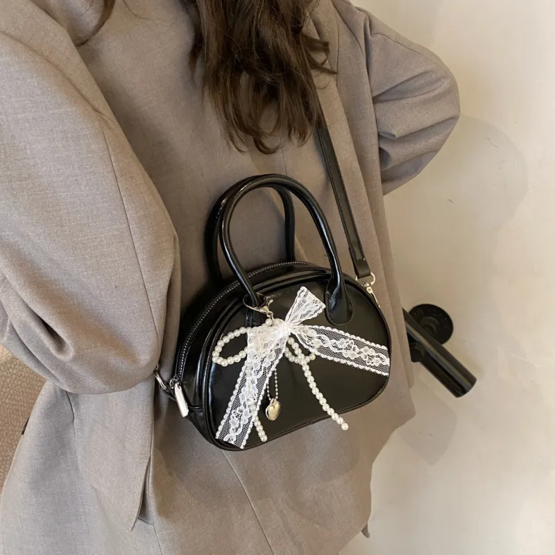 Yalu PU Shoulder Bag, Crossbody Bag, Handbag Regular Women's White/Yellow/Pink/Blue/Black-31