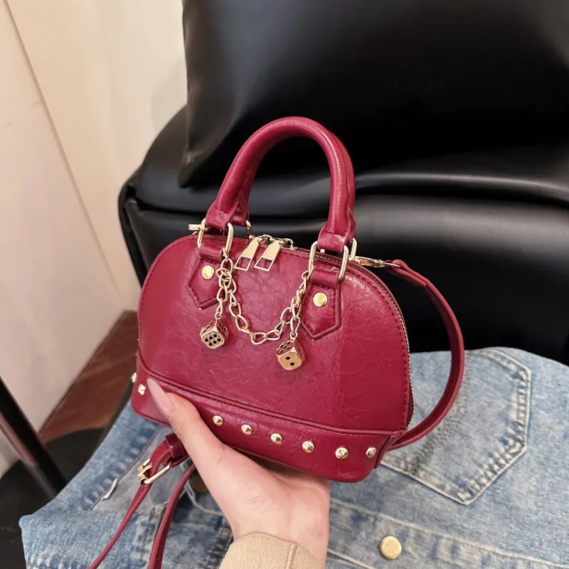 Yalu PU Shoulder Bag, Crossbody Bag, Handbag Women's Black/Red/Gold/Silver-10