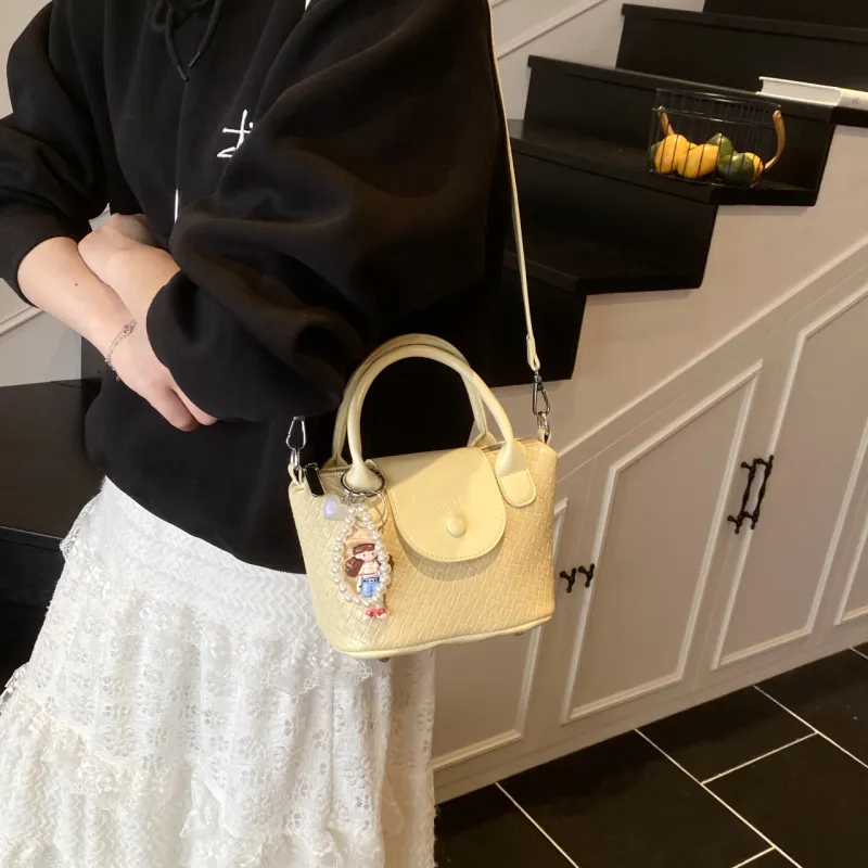 Yalu PU Handbag Regular Women's Light Blue/Yellow/Black/Silver/Ecru-12